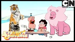 Pearl Meets Pizza Steven Universe | Steven Universe | Cartoon Network