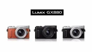 Panasonic LUMIX GX880 4K-kameran som matchar din stil