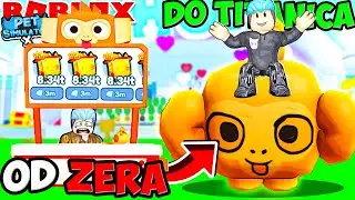 From Zero to Titanic Pet in Pet Simulator X! (Roblox) #1