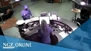 Überwachungsvideo zeigt Überfall auf Dormagener Sonnenstudio