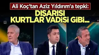 Aziz Yıldırım ve Ali Koç Canlı yayında...                İlginç  diyaloglar yaşandı