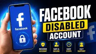 How to Recover Disabled Facebook Account (2026) | Facebook Account Recovery