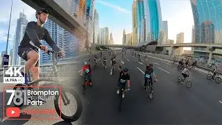 Dubai Ride with Team 781 Project Bromptons