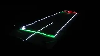 DIY model runway lighting
