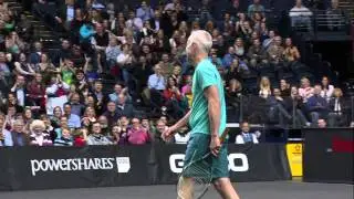 McEnroe's Tweener Shot - PowerShares Series in Nashville