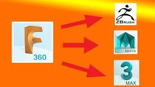 How to export obj files from fusion 360 (MAYA,3DSMAX,ZBRUSH)