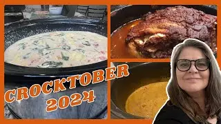 3 YUMMY CROCKTOBER RECIPES 2024 | #gnocchirecipe #pulledpork #nachosoup