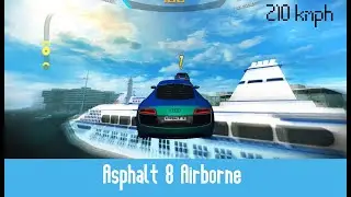 Audi R8 e-tron|| 210kmph ||Asphalt 8 Airborne