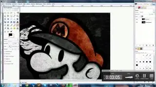 Gimp Tutorial - Schwarz-Weiß Einfärbungs Effekt [German] [HD]