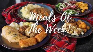 Meals Of The Week Scotland | 24th - 30th March | UK Family dinners :)