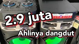 REVIEW POLYTRON ACTIVE SPEAKER PAS10D28 ‼️