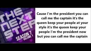 The next step President lyrics