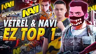 EZ TOP 1 For Vetrel & NAVI PUBG Mobile