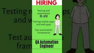 Hiring QA Automation Engineer skilled in Automation Testing and Software testing | QA Jobs