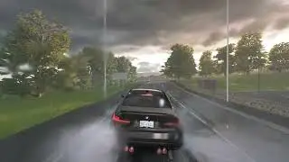 BIG TURBO G80 M3 BURNOUT WITH TIPS ON FIRE!