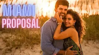 Miami Proposal  Cape Florida Lighthouse | Christopher & Alexia Key Biscayne engagement
