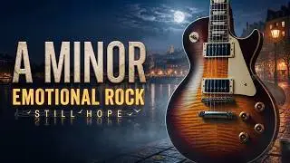 A Minor Emotional Rock Backing Track | 68 BPM | Still Hope