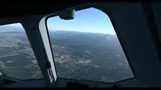Fantastic Views From The A320 Cockpit