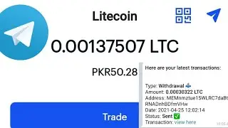 Telegram bot Ltc Litecoin Bot Payment proof in Crypto Free Crypto currency