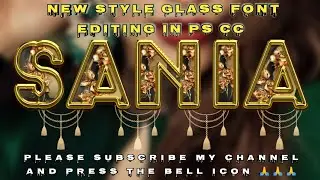 ps touch editing tutorial | new glass font editing 2022 | how to edit glass font | fardeen designer