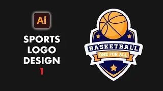 Basketball Logo Design in Adobe Illustrator