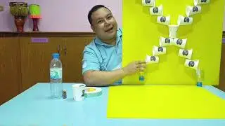 [ ปีการศึกษา 2563 ] ขั้นตอนและวิธีการผลิตสื่อการเรียนการสอน "หยอดลูกปิงปองแสนสนุก"