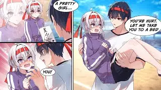 [Manga Dub] I had the prettiest girl help me out for a race, but she sprained her ankle, so I...