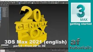 From 2D to 3D - Getting Started in 3DS Max 2021 (part 5)