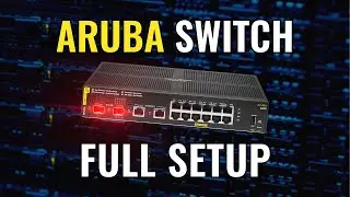Aruba 6000 Switch FULL Setup