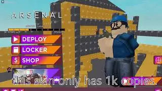 NEW ARSENAL APRIL FOOLS SUSPICIOUS STRANGER SKIN!!! (Free Skin)