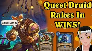 Capture Victory With Armor Quest Druid! | Questline Druid | Hearthstone Druid Deck