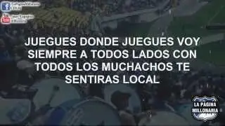 Vamos Millonarios que a mi me da locura (Letra)
