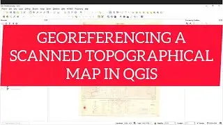 How to Georeference a Scanned Topographical Map in QGIS @GISRSSolution @pattrawuth #gis