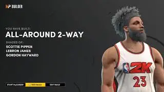 RARE ALL AROUND 2 WAY BUILD NBA 2K21 NEXT GEN!!!!