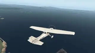 Cessna 172 VR Flight in X-Plane 11 (Native VR on GTX 1060)