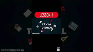 What is Canva? | Lesson-1 [Canva Beginners Tutorial 2021] #shorts