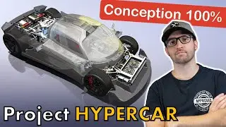 CONCEPTION TERMINÉE ! monocoque carbone, frein, eau, faisceau électrique [Hypercar project #22]