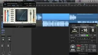 Muting dead space between conversations to eliminate background noise