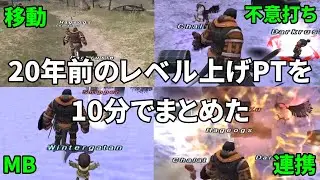 【FF11】20年前のレベル上げPTが色々過酷だった