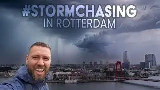 STORM boven ROTTERDAM fotograferen vanaf een ROOFTOP
