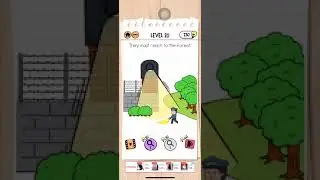 Brain Test 2 - Level 20 - Prison Escape, They must reach to the forest