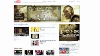 Clash of the Titans Homepage Ad