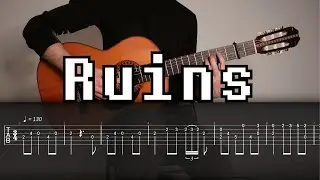 Ruins・Undertale・fingerstyle guitar tab