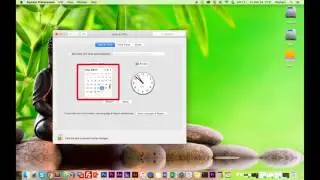 How to set date and time on Macbook - Mac OS X