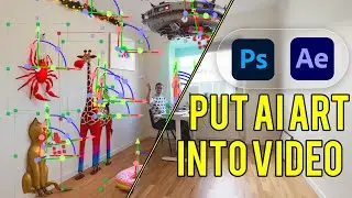 How to add AI ART into VIDEO using AFTER EFFECTS!