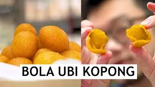 COOK WITH WIFE - BANDUNG HOLLOW SWEET POTATO BALL RECIPE - GUARANTEED HOLLOW