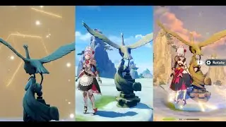 Genshin Impact - Three Divine Shining Birds Secret Locations Unlocked