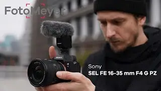 LIVE UM 18 UHR: Das brandneue Sony SEL FE 16-35/4 G PZ Power Zoom
