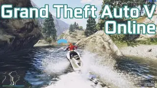 Grand Theft Auto V Online - Corrida de Jet Ski!【PC-60 FPS】