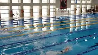 Halil Aygün 50 m. Serbest yarış